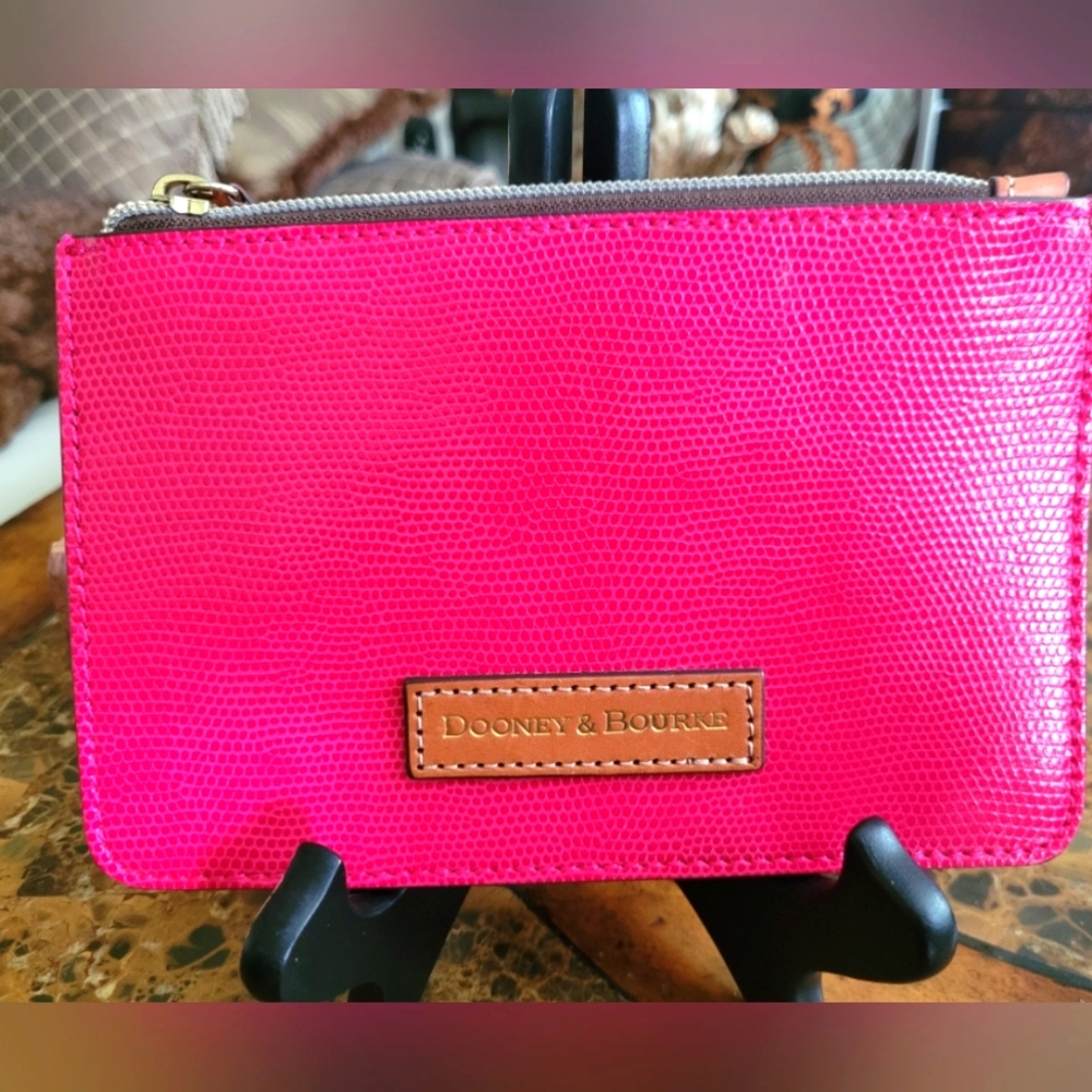 Dooney & Bourke Pink Leather Wallet